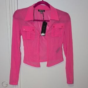 💥3/65$💥 Dollskill Pink Sheer Top